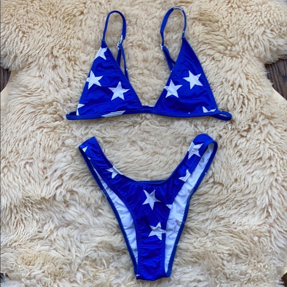 Minimale Animale Other - MINIMALE ANIMALE Blue Star Solstice Bikini in S!